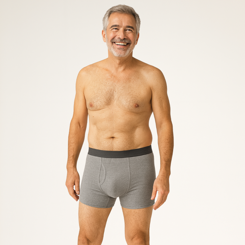 Boxer de protection absorbant pour homme